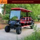 Ce Approved 8 Passenger Electric Hunting Golf Cart (Rear back folding seats)